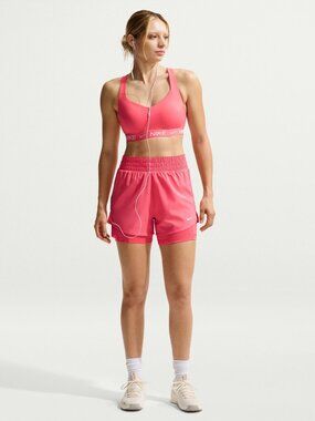 Nike Women's One Dri-FIT High-Waisted 3" 2-in-1 Shorts